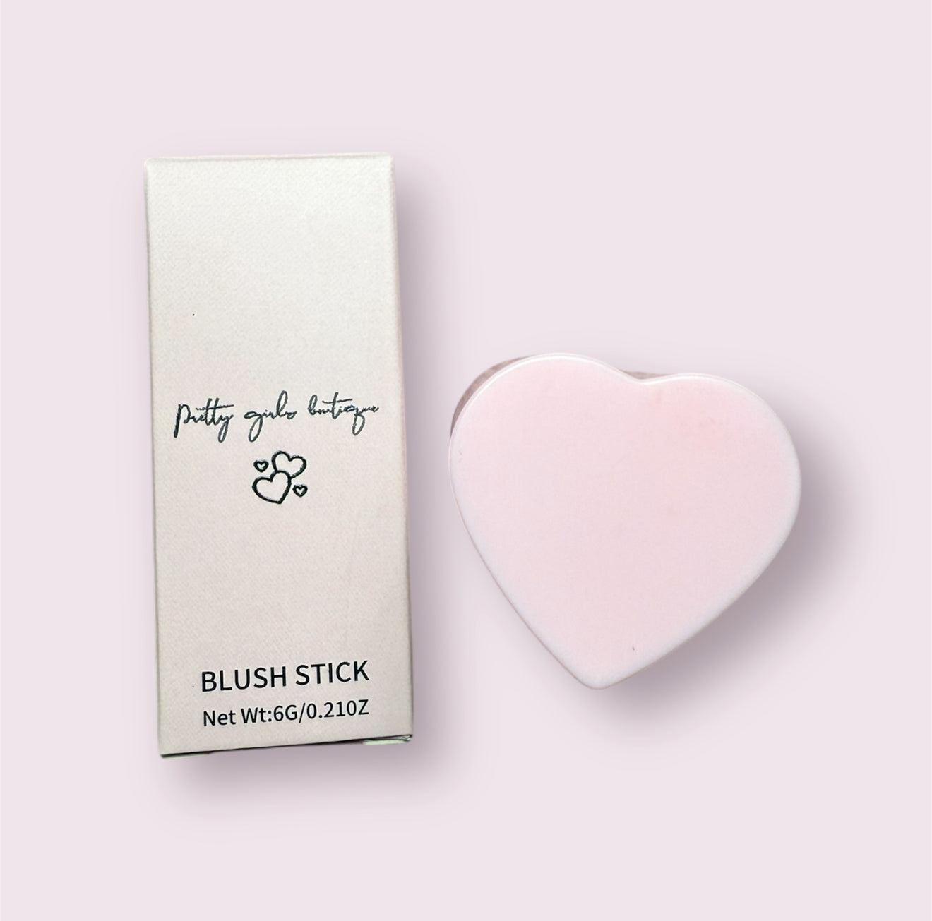 Cream heart blush stick 💗
