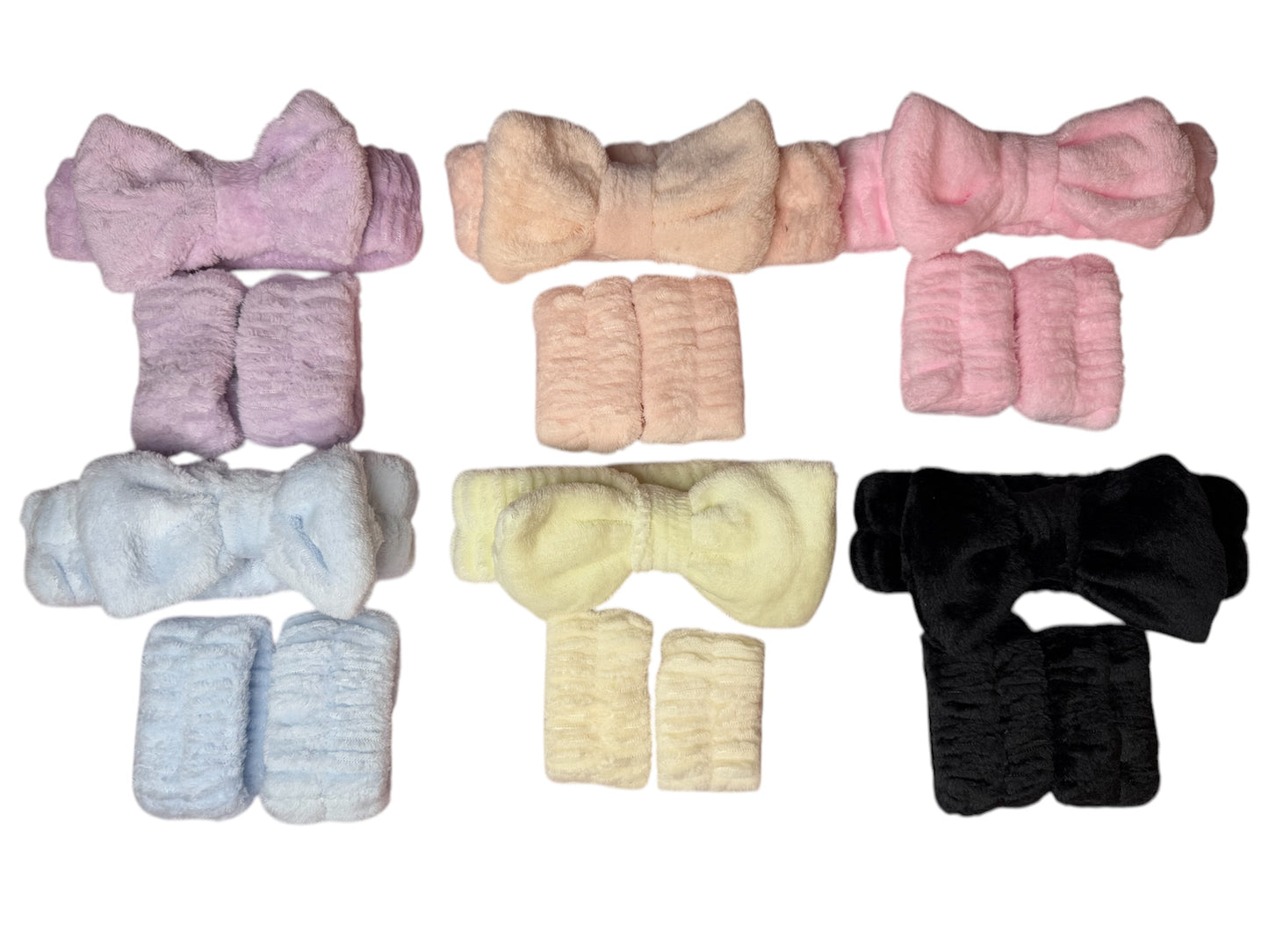Makeup headbands/wristband set 💗