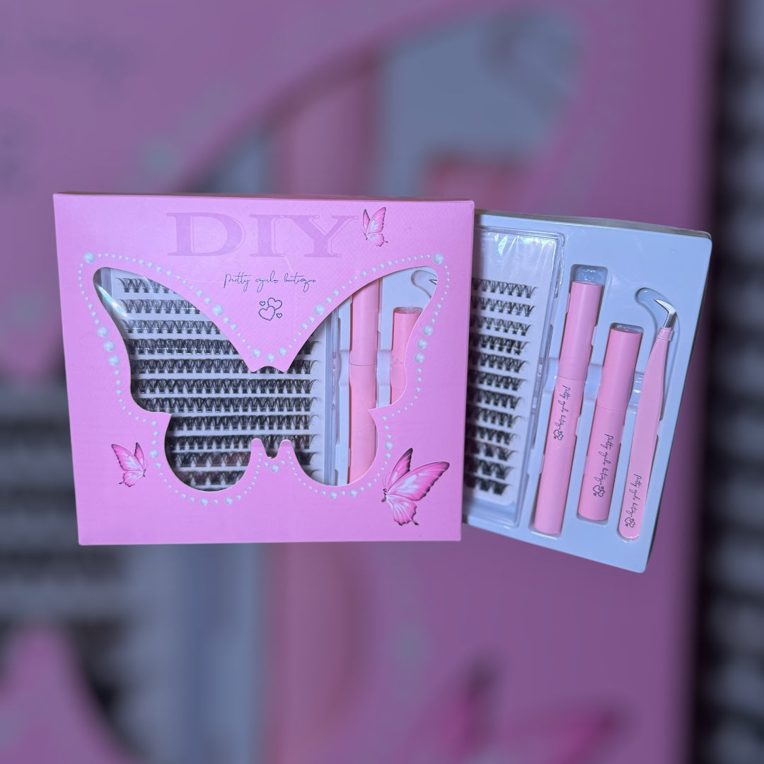 DIY eyelash cluster kit 💗