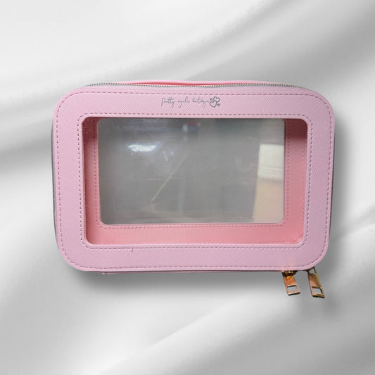 Clear cosmetic bag 💗