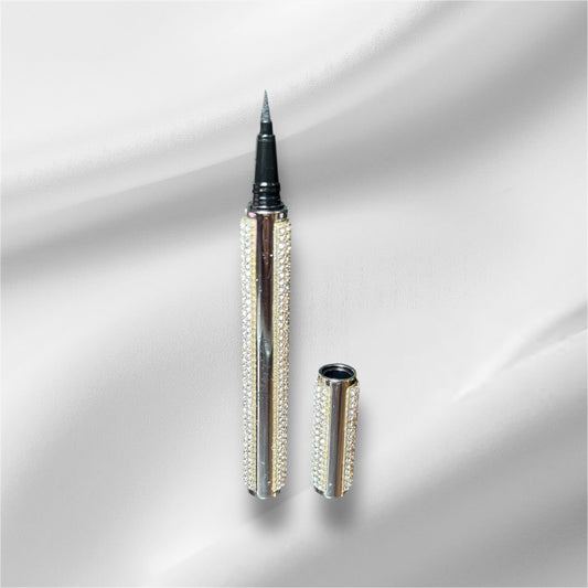 Black waterproof bling liquid eyeliner ✨